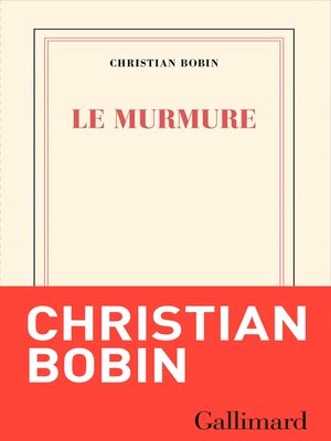 cover image of Le murmure